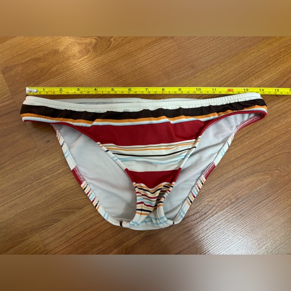 ROXY SWIM Retro Vibes Stripe Bikini Set - Picture 10 of 11